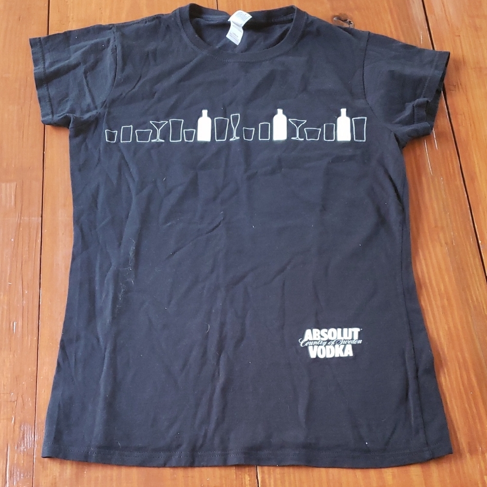 Black Graphic Short Sleeve Tee